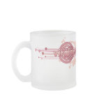 Pink Graphic Circle Virginia Mug Glass