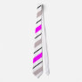 Pink Grey and White with Black Stripes