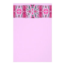 Pink Grey Drape Stationery