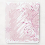 pink grunge winter mousepads