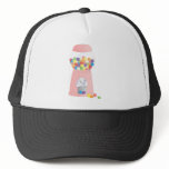 Pink Gumball Machine Trucker Hats