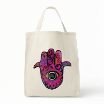 **PINK HAMSA** TOTE BAG