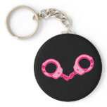 Pink Handcuffs keychains