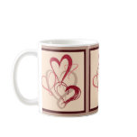 Pink Heart Bouquet Valentine’s Day Mug