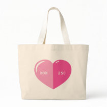 Pink Heart Pill Capsule Tote Bag