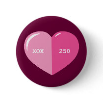 Pink Heart Pill Capsule