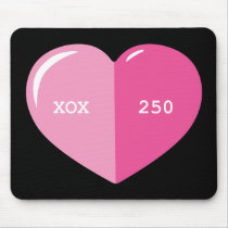 Pink Heart Pill Capsule