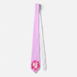 Pink Heart Splatter ties