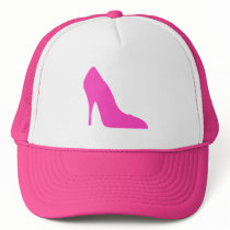 Pink Heels Mesh Hats