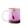 Pink Heron Egret Mug