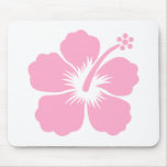 pink hibiscus aloha flower S mousepads