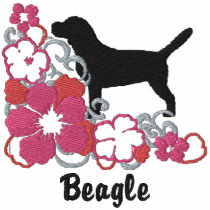 Pink Hibiscus Beagle