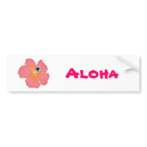Pink Hibiscus Blossom