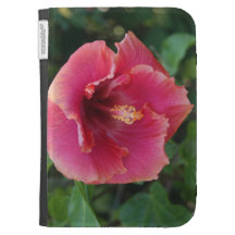 Pink Hibiscus Kindle Caseable
