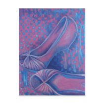 Pink High Heels Post Cards