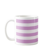 Pink horizontal stripe mug