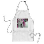 Pink Horse Short Apron