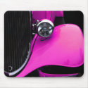 Pink Hot Rod Mousepad