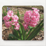 Pink Hyacinth Flower Mousepad