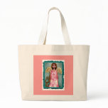 Pink Hydrangea Angel - tote bag of floral beauty