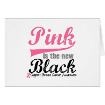 Pink is The New Black Card