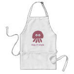 Pink Jellyfish Keep It Simple Apron