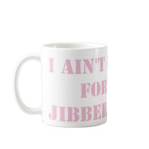 Pink Jibber Jabber Mug