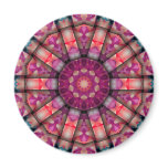 Pink Kaleidoscope Magnets