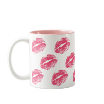 Pink Kiss Mugs