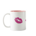Pink Kiss- Muuuah! mugs