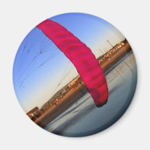Pink Kite Magnet
