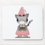 Pink Kitty Princess mousepads