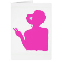 Pink lady card