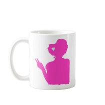 Pink lady mug