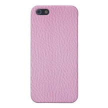 Pink leather iPhone 5 covers