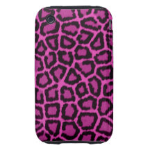 Pink Leopard iPhone 3 iPhone 3 Tough Cover