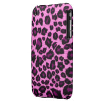 Pink Leopard Print 3GS Case iPhone 3 Cases