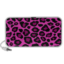 Pink Leopard Print Speaker