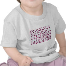Pink Leopard Spots Butterflies Pattern Shirt