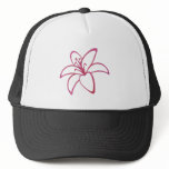 Pink Lily Trucker Hat