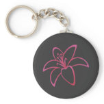 Pink Lily keychains
