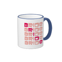 Pink Line Bride Mug