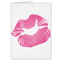 Pink LIps Card