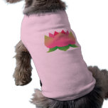 Pink Lotus Flower pet clothing