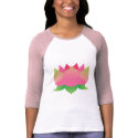 Pink Lotus Flower t-shirts