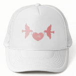 Pink Lovebirds hats