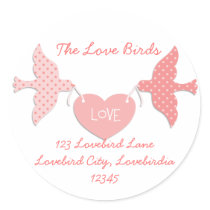 Pink Lovebirds