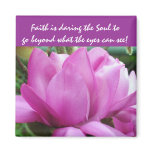 Pink Magnolia Magnet