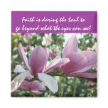 Pink Magnolia Magnet
