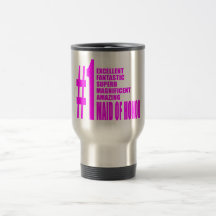Pink Maids of Honour : Number One Maid of Honour Coffee Mug